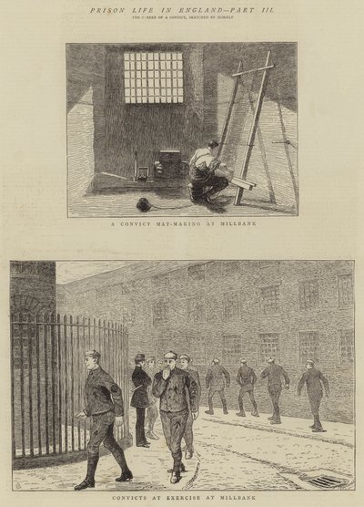 Gevangenisleven in Engeland, Deel III door Alfred Chantrey Corbould